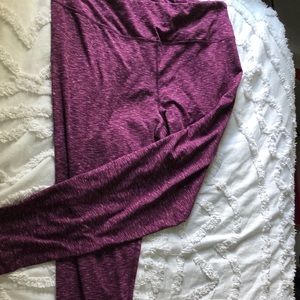 RBX purple work out leggings